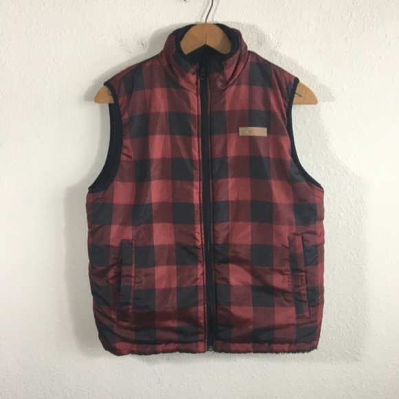 Buffalo David Bitton Boys 2-Piece Reversible Vest - Picture 4 of 7